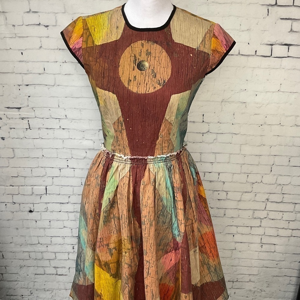 MAKING THE CUT Season 2 Episode 5 Garys Carnival Painting Art Print Dres… - Picture 2 of 12